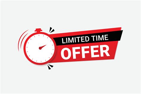 LIMITED TIME OFFER!!! .